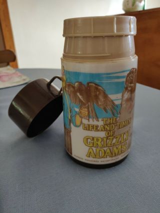 The Life And Times Of Grizzly Adams Thermos Aladdin 1977 2