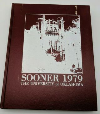 1979 Ou University Of Oklahoma " The Sooners " Yearbooks/annuals Vol 75