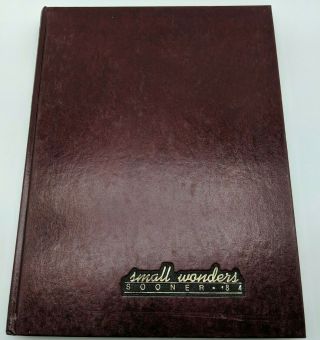 1984 Ou University Of Oklahoma " The Sooners " Yearbooks/annuals Vol 80