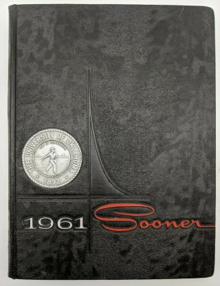 1961 Ou University Of Oklahoma " The Sooners " Yearbooks/annuals Vol 57