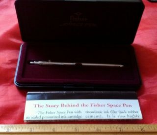 Fisher Space Pen With Case And Informational Brochure