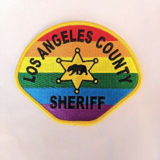 California Lasd Los Angeles County Sheriffs Department Pride 2019 Patch Gay Lgbt