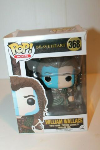 William Wallace Braveheart Funko Pop Vinyl Figure Vaulted Movies 368
