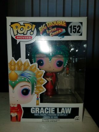 Funko Pop Gracie Law 152 Big Trouble In Little China Movies Vaulted Retired