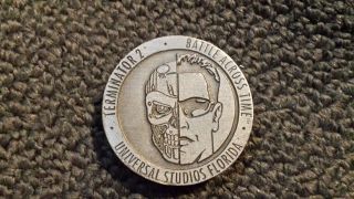 Vintage Terminator 2 Battle Across Time Universal Studios Orlando Florida Magnet