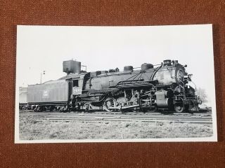 Chicago Rock Island & Pacific Railroad Locomotive No.  2689 Rppc Photo Postcard