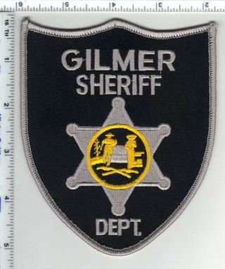 Gilmer Sheriff Dept.  (west Virginia) 1st Issue Shoulder Patch