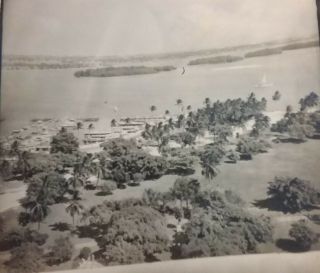 5 Vintage Old Hotel View Photos of Biscayne Bay Hotel Cars Miami Small Islands, 4