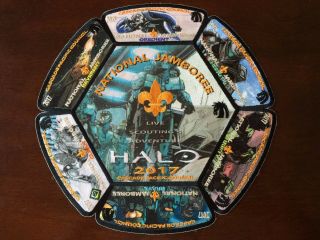 2017 Jamboree " Halo " All In One Jacket Patch 2 Cascade Pacific Council Jsp Csp