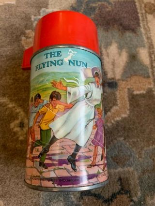 Flying Nun Thermos 1968 Alladin Lunchboxes