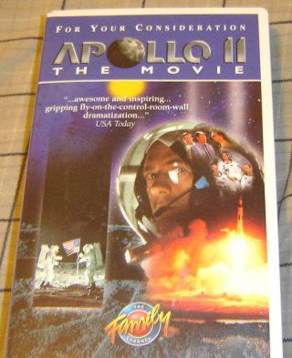 Apollo 11: The Movie 1996 Family Channel Vhs Video Neil Armstrong Jane Kazcmarek