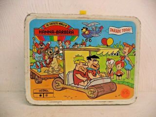 Vintage Hanna - Barbera Parade Today Metal Lunchbox No Thermos