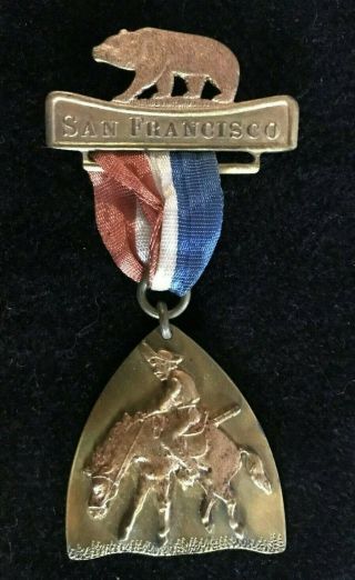 San Francisco Badge Medal Vintage