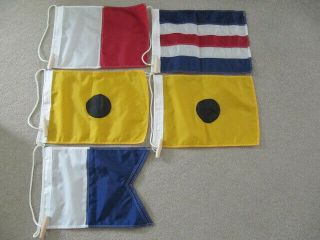 Dura - Lite Nautica Maritime Signal Nylon Flags