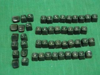 Set Of Vtg Green Plastic Typewriter Keys From Remington Quiet Riter Miracle Tab