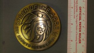 Boy Scout Order Of The Arrow Mgm Belt Buckle 3753ii