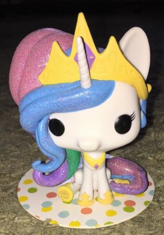 Princess Celestia Funko Pop My Little Pony With Glitter