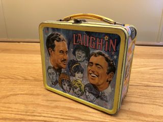 Vintage 1968 Laugh - In Lunchbox (no Thermos)