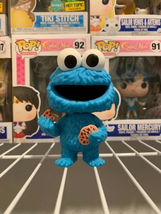 Cookie Monster Funko Pop Loose Figure Sesame Street Vaulted/retired
