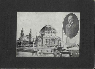 1901 Pan American Exposition Buffalo Ny Mckinley Assassination Litho / Czolgosz