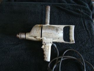 Vintage Millers Falls Power Electric Drill Dyno - Mite 1/2” W/chuck Key