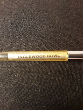 Vintage Advertising Ballpoint Pen Inglewood Bowl Nashville Tennessee