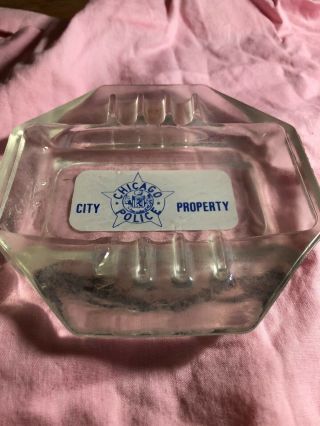 Vintage Chicago Police Department Ash Tray 3