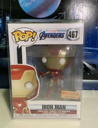Funko Pop - Marvel Iron Man - Box Lunch Exclusive,  Pop Protector