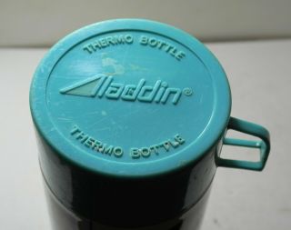 1977 THE BIONIC WOMAN THERMOS ONLY (THIS ONE HAS THE CAR) ALADDIN no LUNCH BOX 7
