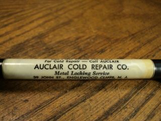 Vintage Redipoint Mechanical Pencil Auclair Cold Repair Co NJ 8 Ball Dialer 3
