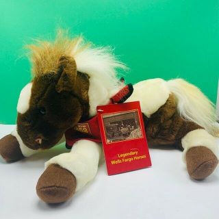 Wells Fargo Trixie Paint Horse Stuffed Animal Plush Nwt Tag Toys R Us Ardmore Ok