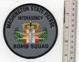 Washinton State Patrol Bomb Squad