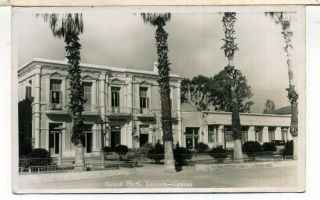 Cyprus Larnaca Grand Hotel Rp Pu 1953