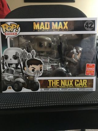 Funko Pop Movies Mad Max The Nux Car 42 Sdcc 2018 Le 5000 Made
