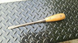Vintage Irwin Usa Perfect Handle Style Screwdriver Vg 11 " 3/8 " Tip