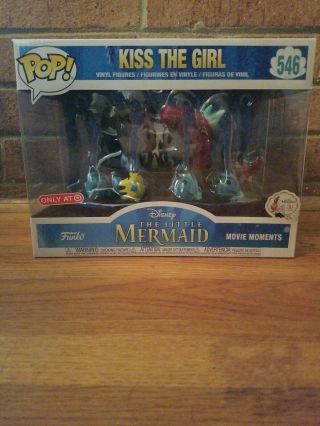 Funko Pop Exclusive Little Mermaid 30 Years Kiss The Girl 546 Disney Ariel Eric