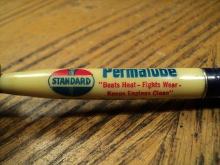 Vintage Ritepoint Mechanical Pencil Advertising Standard Permalube Gifford Ill 3