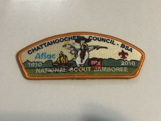 2010 BSA National Jamboree Aflac Chattahoochee Council Patch Set 5