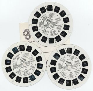 CARLSBAD CAVERNS NATIONAL PARK MEXICO Tour Two Viewmaster packet A377 4