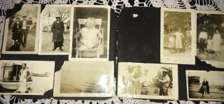 Old Photo Album Black And White Glued On Photos 120 Photos 3
