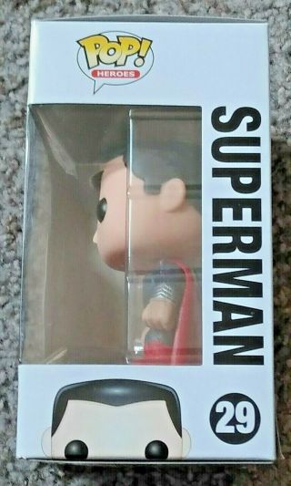 Superman Man of Steel Funko Pop Figurine 29 Vaulted 2