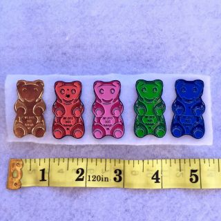 2015 Odyssey Of The Mind Trading Pin Set With Rare Golden Gummy Bear