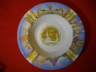 1939 Golden Gate International Expo Ashtray Official Souvenir S.  F.  No Flaws