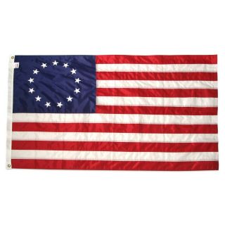 Betsy Ross Flag 12x18 Inch 100 American Made Nylon Flag Brass Grommets Boat1776