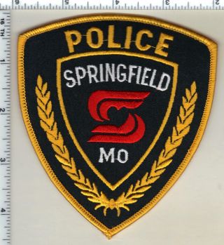 Springfield Police (missouri) Shoulder Patch From 1991