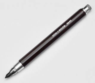 Vintage Koh - I - Noor Hardtmuth 5649 5.  6mm Artists Mechanical Pencil Leadholder 70s