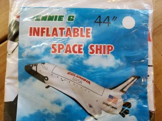 Vintage Jennie G Inflatable Columbia Space Shuttle