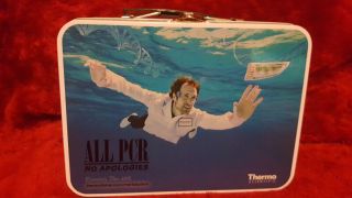 Vintage Thermo Fisher Scientific Lunch Box All Pcr No Apologies 2016 Tour