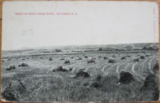 1909 Postcard: Ranch On North Grand River - Hettinger,  Nd