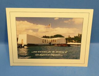 Fleet Reserve Association - The Uss Arizona Memorial,  At Pearl Harbor In Hawaii